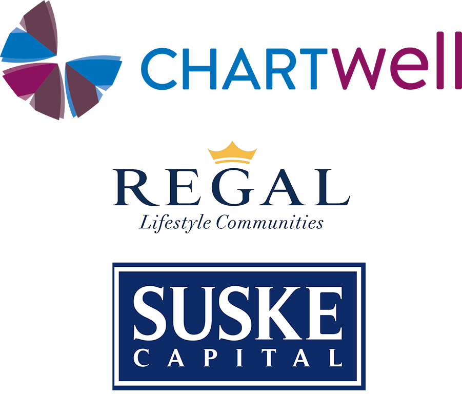 Chartwell, Regal Lifestyle Communities and Suske Capital Logo